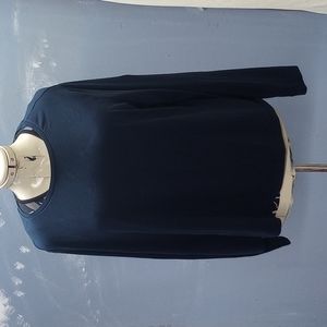 ASOS NAVY LONG SLEEVE SHIRT, NWOT